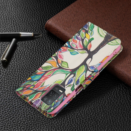 Housse Realme 8 5G Arbre Coloré Housse Realme 8 5G Arbre Coloré