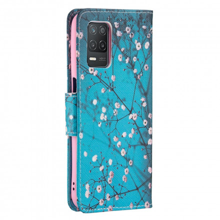 Housse Realme 8 5G Brancche Fleurie Housse Realme 8 5G Brancche Fleurie