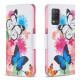 Housse Realme 8 5G Papillons et Fleurs Peints Housse Realme 8 5G Papillons et Fleurs Peints