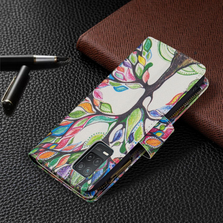 Housse Realme 8 5G Poche Zippée Arbre Housse Realme 8 5G Poche Zippée Arbre