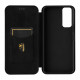 Flip Cover Vivo Y72 5G Silicone Carbone Coloré Flip Cover Vivo Y72 5G Silicone Carbone Coloré