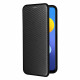 Flip Cover Vivo Y72 5G Silicone Carbone Coloré Flip Cover Vivo Y72 5G Silicone Carbone Coloré