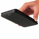 Flip Cover Vivo Y72 5G Silicone Carbone Coloré Flip Cover Vivo Y72 5G Silicone Carbone Coloré