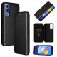 Flip Cover Vivo Y72 5G Silicone Carbone Coloré Flip Cover Vivo Y72 5G Silicone Carbone Coloré
