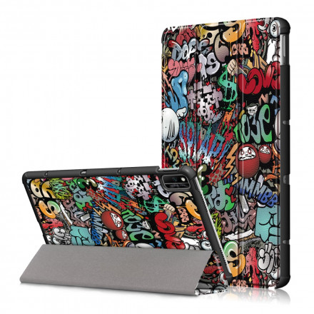 Smart Case Huawei MatePad New Graffitis Fun Smart Case Huawei MatePad New Graffitis Fun