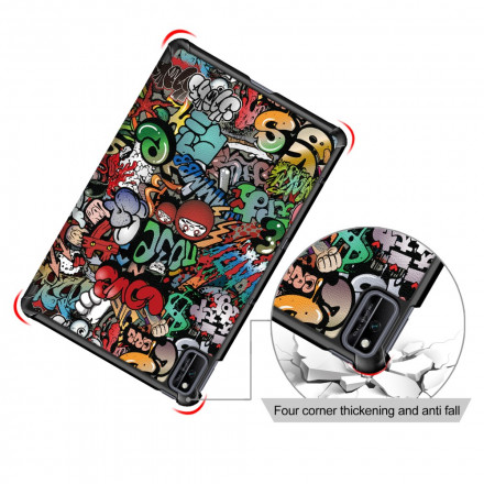 Smart Case Huawei MatePad New Graffitis Fun Smart Case Huawei MatePad New Graffitis Fun