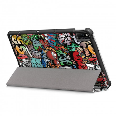 Smart Case Huawei MatePad New Graffitis Fun Smart Case Huawei MatePad New Graffitis Fun