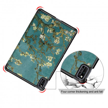 Smart Case Huawei MatePad New Renforcée Branches Fleuries