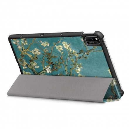 Smart Case Huawei MatePad New Renforcée Branches Fleuries Smart Case Huawei MatePad New Renforcée Branches Fleuries