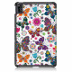 Smart Case Huawei MatePad New Renforcée Papillons et Fleurs Rétros Smart Case Huawei MatePad New Renforcée Papillons et Fleurs Rétros