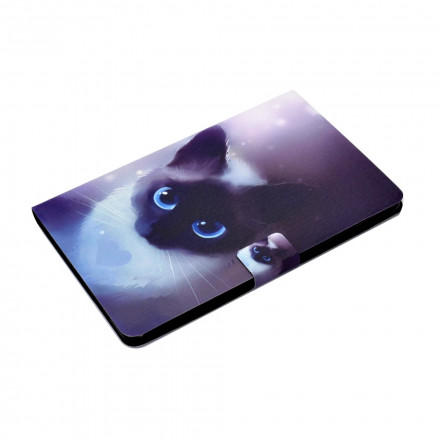 Housse Huawei MatePad New Chat aux Yeux Bleus Housse Huawei MatePad New Chat aux Yeux Bleus