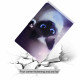 Housse Huawei MatePad New Chat aux Yeux Bleus Housse Huawei MatePad New Chat aux Yeux Bleus