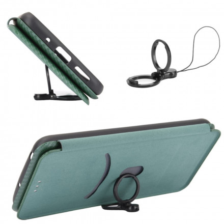 Flip Cover Vivo Y33s / Y21 / Y21s Silicone Carbone Coloré Flip Cover Vivo Y33s / Y21 / Y21s Silicone Carbone Coloré