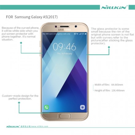 Protection en verre trempé pour Samsung Galaxy A5 2017