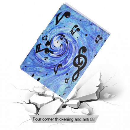 Housse Huawei MatePad New Notes de Musique Housse Huawei MatePad New Notes de Musique