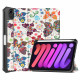 Smart Case iPad Mini 6 (2021) Porte-Stylet Fleurs Vintages Smart Case iPad Mini 6 (2021) Porte-Stylet Fleurs Vintages