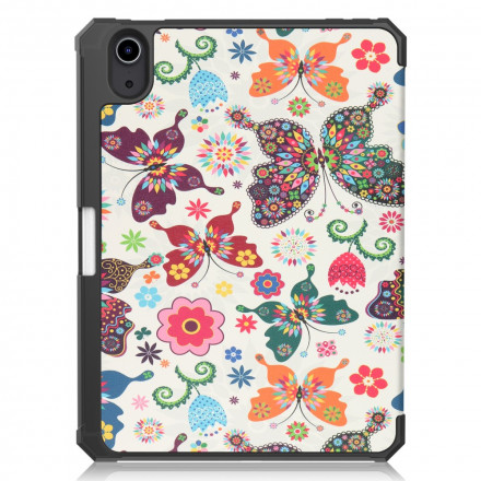 Smart Case iPad Mini 6 (2021) Porte-Stylet Fleurs Vintages Smart Case iPad Mini 6 (2021) Porte-Stylet Fleurs Vintages