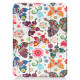Smart Case iPad Mini 6 (2021) Porte-Stylet Fleurs Vintages