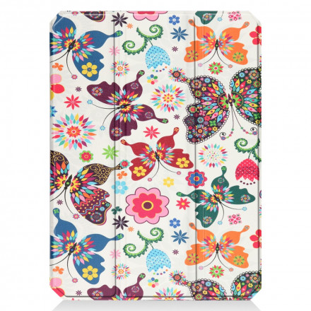 Smart Case iPad Mini 6 (2021) Porte-Stylet Fleurs Vintages Smart Case iPad Mini 6 (2021) Porte-Stylet Fleurs Vintages