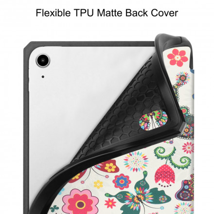 Smart Case iPad Mini 6 (2021) Porte-Stylet Fleurs Vintages Smart Case iPad Mini 6 (2021) Porte-Stylet Fleurs Vintages