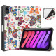 Smart Case iPad Mini 6 (2021) Porte-Stylet Fleurs Vintages Smart Case iPad Mini 6 (2021) Porte-Stylet Fleurs Vintages