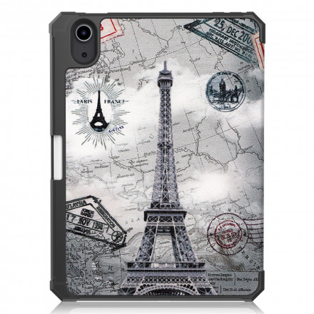 Smart Case iPad Mini 6 (2021) Porte-Stylet Tour Eiffel