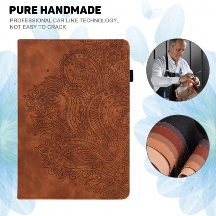 Étui iPad Mini 6 (2021) Fleur Stylisée Étui iPad Mini 6 (2021) Fleur Stylisée