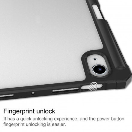 Smart Case iPad Mini 6 (2021) Simili Cuir et Dos Transparent