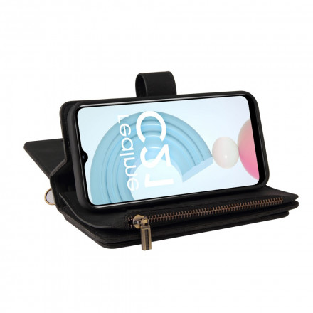 Housse Realme C21 Multi-fonctions 10 Porte-Cartes Housse Realme C21 Multi-fonctions 10 Porte-Cartes