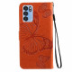 Housse Oppo Reno 6 5G Papillons Géants à Lanière Housse Oppo Reno 6 5G Papillons Géants à Lanière