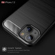 Coque iPhone 13 Fibre Carbone Brossée Coque iPhone 13 Fibre Carbone Brossée