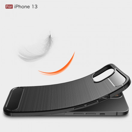 Coque iPhone 13 Fibre Carbone Brossée Coque iPhone 13 Fibre Carbone Brossée