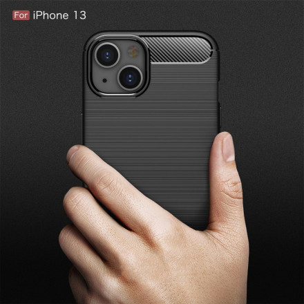 Coque iPhone 13 Fibre Carbone Brossée Coque iPhone 13 Fibre Carbone Brossée
