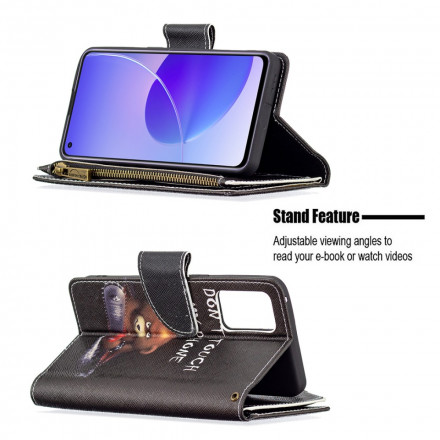 Housse Oppo Reno 6 5G Poche Zippée Ours Housse Oppo Reno 6 5G Poche Zippée Ours