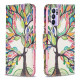Housse Oppo Reno 6 5G Arbre Coloré Housse Oppo Reno 6 5G Arbre Coloré