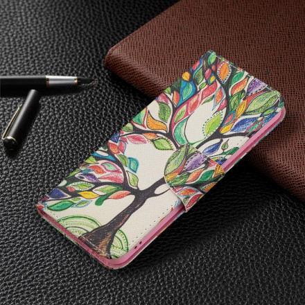 Housse Oppo Reno 6 5G Arbre Coloré Housse Oppo Reno 6 5G Arbre Coloré