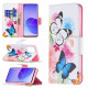 Housse Oppo Reno 6 5G Papillons et Fleurs Peints Housse Oppo Reno 6 5G Papillons et Fleurs Peints