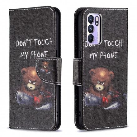 Housse Oppo Reno 6 5G Ours Dangereux Housse Oppo Reno 6 5G Ours Dangereux