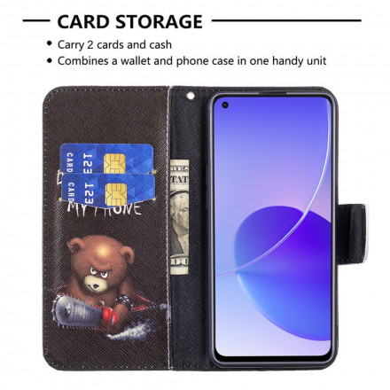 Housse Oppo Reno 6 5G Ours Dangereux Housse Oppo Reno 6 5G Ours Dangereux
