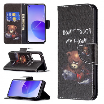 Housse Oppo Reno 6 5G Ours Dangereux Housse Oppo Reno 6 5G Ours Dangereux