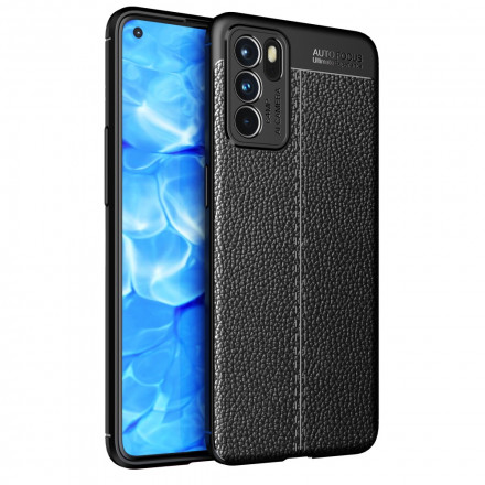 Coque Oppo Reno 6 5G Effet Cuir LItchi Coque Oppo Reno 6 5G Effet Cuir LItchi