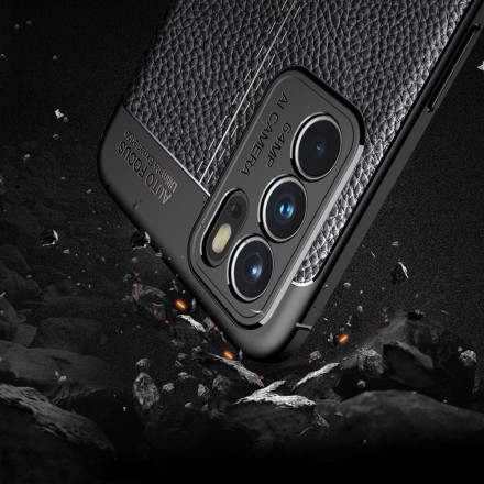 Coque Oppo Reno 6 5G Effet Cuir LItchi Coque Oppo Reno 6 5G Effet Cuir LItchi