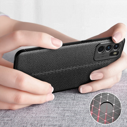 Coque Oppo Reno 6 5G Effet Cuir LItchi Coque Oppo Reno 6 5G Effet Cuir LItchi