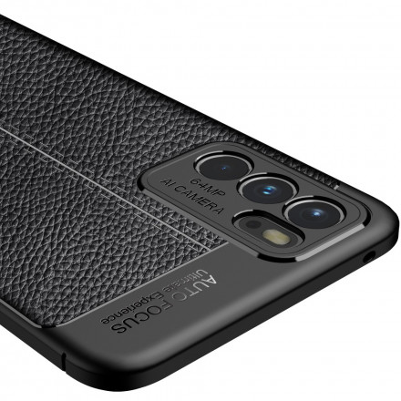 Coque Oppo Reno 6 5G Effet Cuir LItchi Coque Oppo Reno 6 5G Effet Cuir LItchi