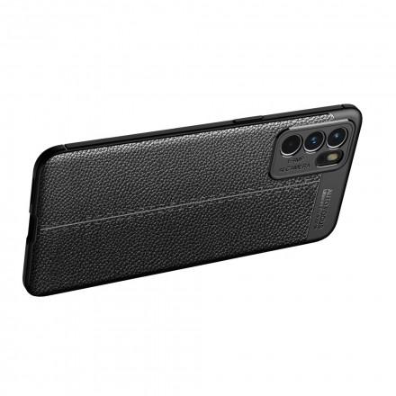 Coque Oppo Reno 6 5G Effet Cuir LItchi Coque Oppo Reno 6 5G Effet Cuir LItchi
