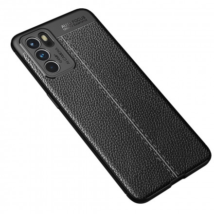 Coque Oppo Reno 6 5G Effet Cuir LItchi Coque Oppo Reno 6 5G Effet Cuir LItchi