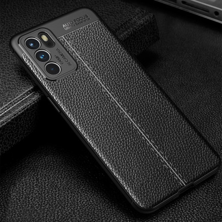 Coque Oppo Reno 6 5G Effet Cuir LItchi Coque Oppo Reno 6 5G Effet Cuir LItchi