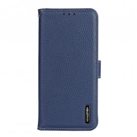 Housse Oppo Reno 6 5G Cuir Litchi KHAZNEH