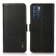 Housse Oppo Reno 6 5G Véritable Cuir Litchi KHAZNEH RFID Housse Oppo Reno 6 5G Véritable Cuir Litchi KHAZNEH RFID