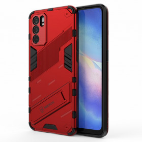 Coque Oppo Reno 6 5G Support Amovible Deux Positions Mains Libres